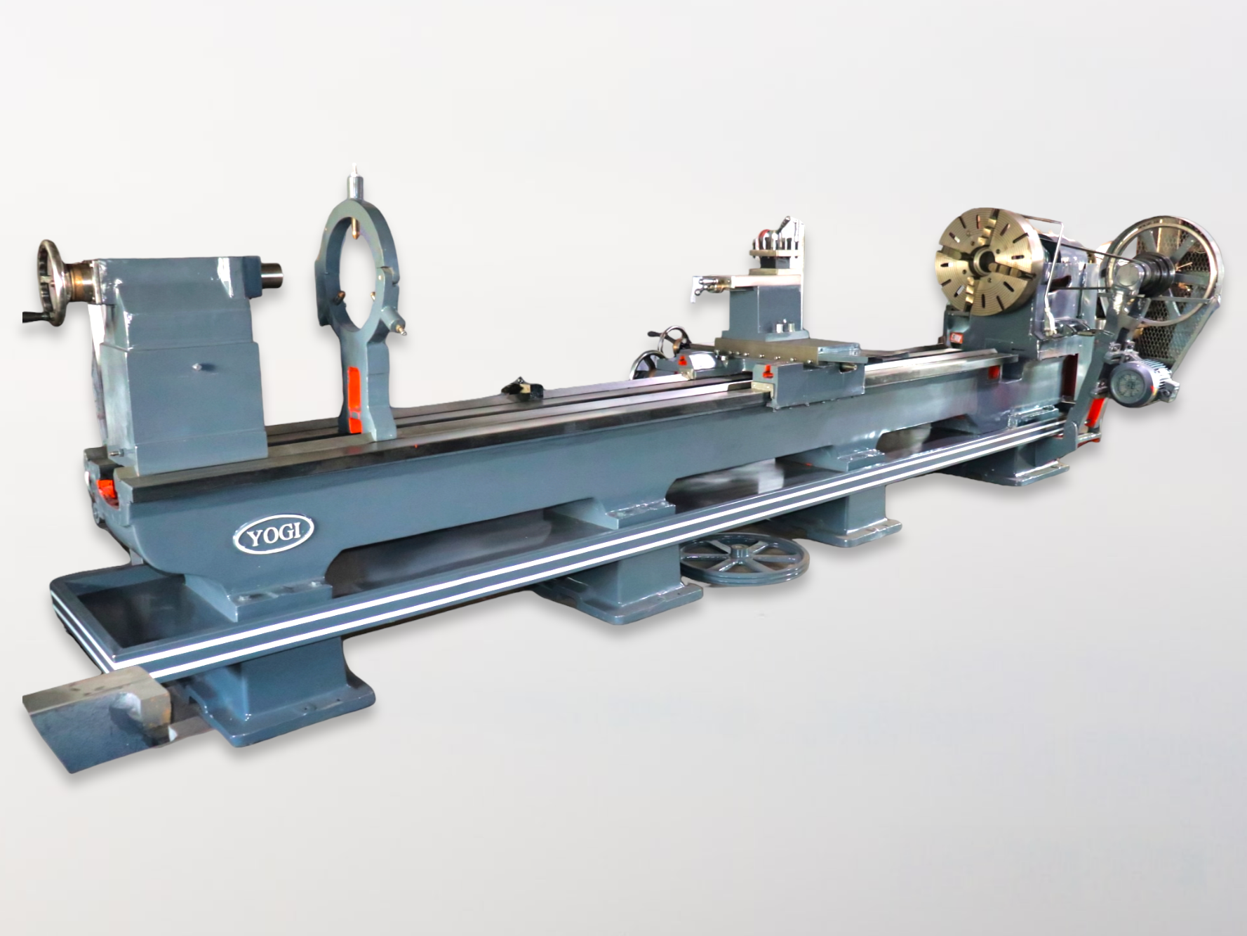 Extra Heavy Duty Lathe Machine 18 Inch Centre Height – Yogi Machine Tools