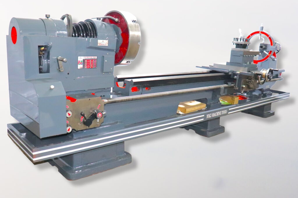 15 Inch Center - 12 Feet Heavy Duty Lathe Machine - Yogi Machine Tools (5)